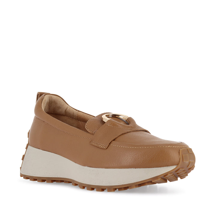 ZINKER - DARK TAN LEATHER