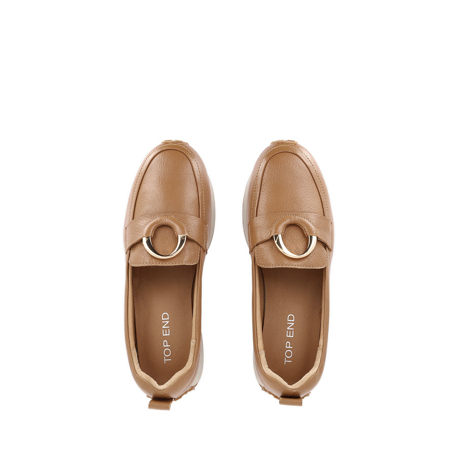 ZINKER - DARK TAN LEATHER
