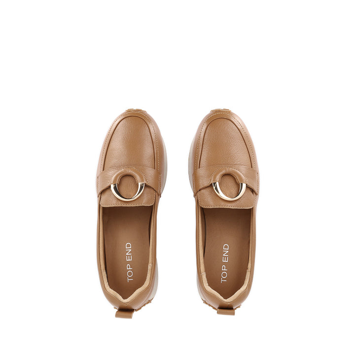 ZINKER - DARK TAN LEATHER