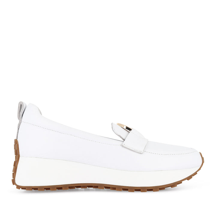 ZINKER - WHITE LEATHER