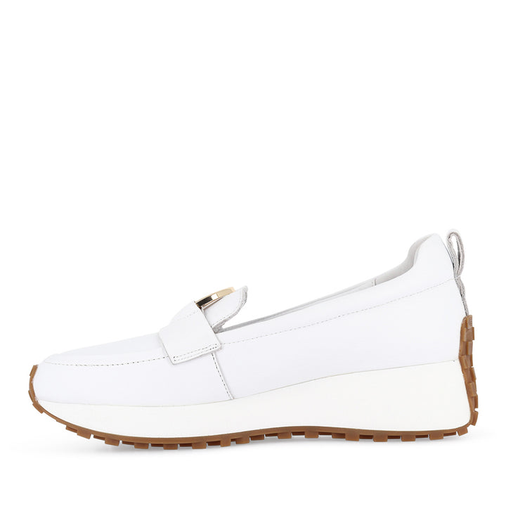 ZINKER - WHITE LEATHER
