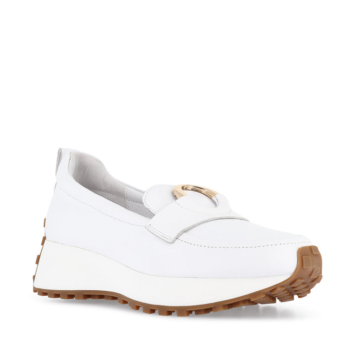ZINKER - WHITE LEATHER