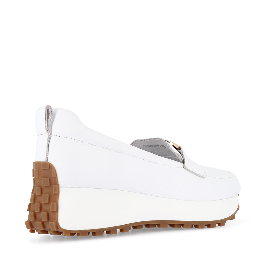 ZINKER - WHITE LEATHER