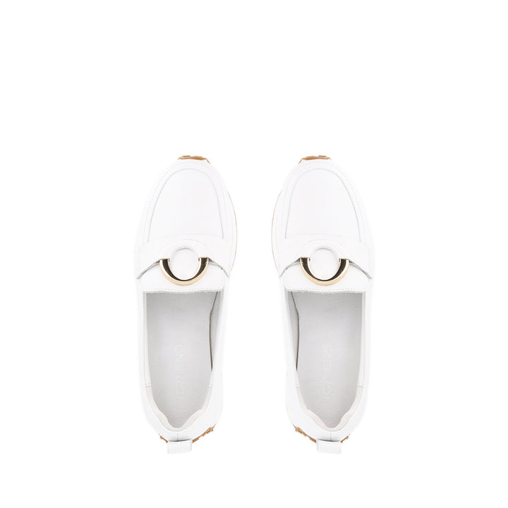 ZINKER - WHITE LEATHER