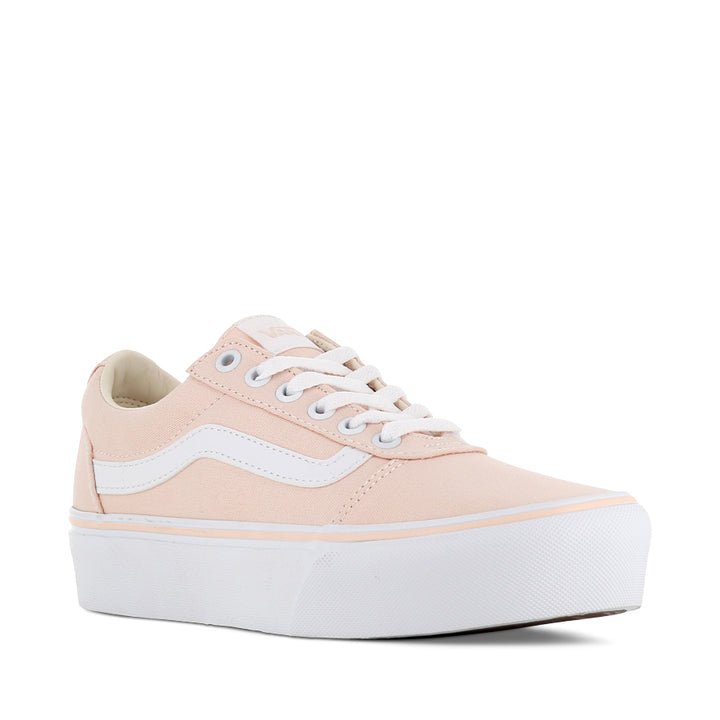 WARD PLATFORM CANVAS (L) - PEACH PINK/TRUE WHITE