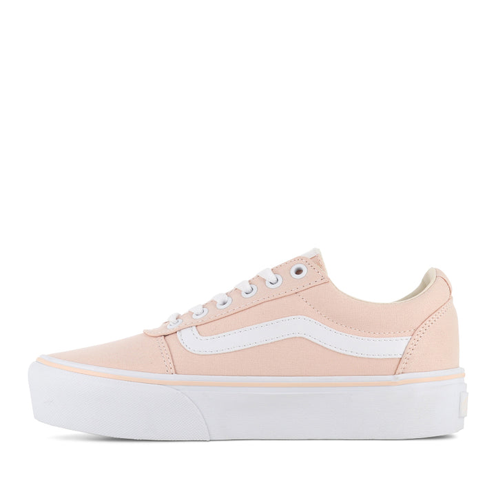 WARD PLATFORM CANVAS (L) - PEACH PINK/TRUE WHITE