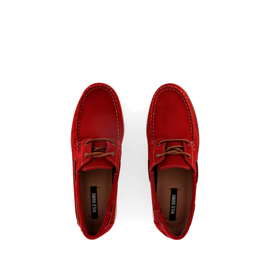 BRIGHTON - RED SUEDE