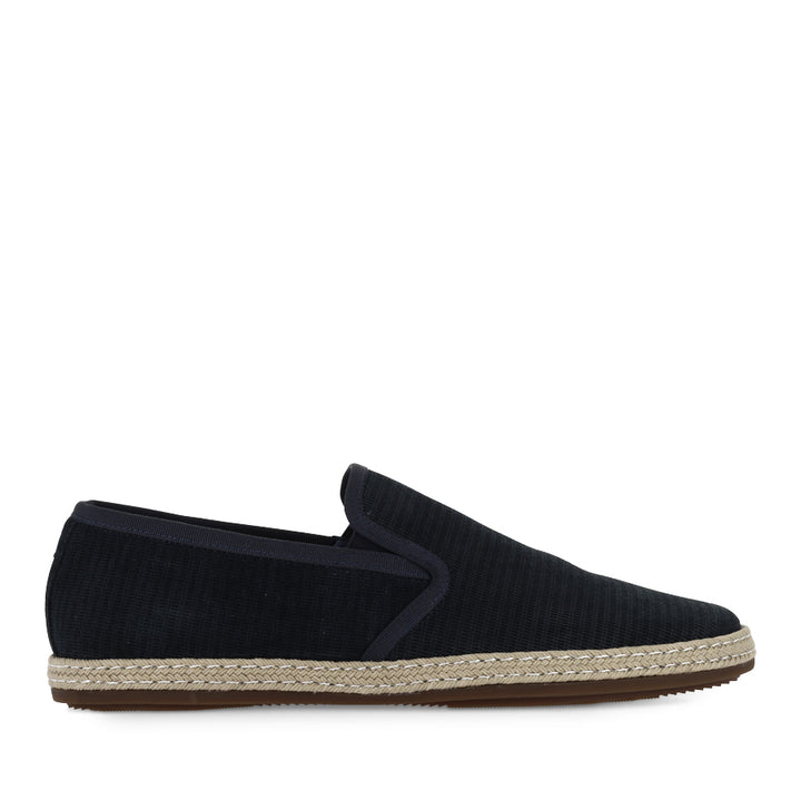 CHECK - NAVY SUEDE