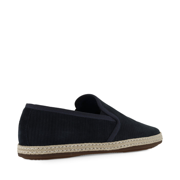 CHECK - NAVY SUEDE