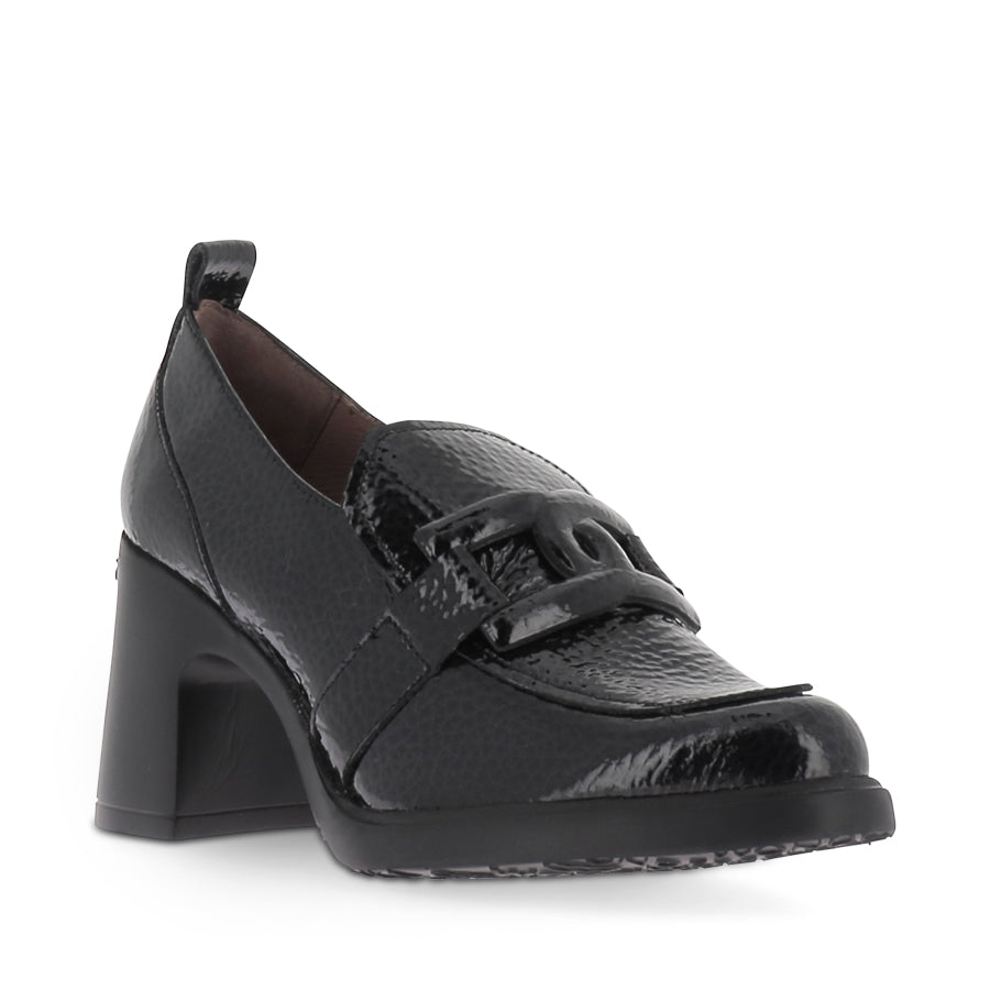 MOLLY M-5502 - BLACK PATENT-BLACK SOLE