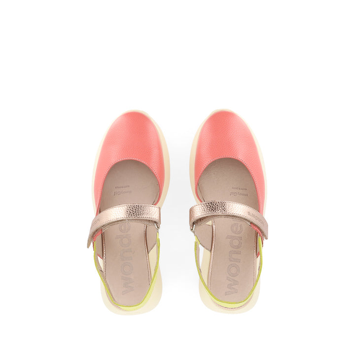 ALINA A-4004 - CORAL MULTI LEATHER