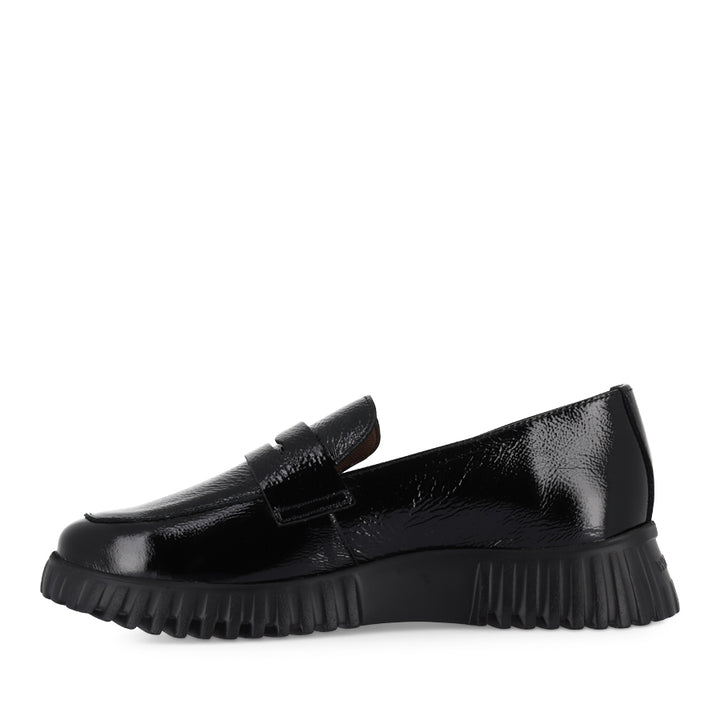 ALLY A-4402 - BLACK PATENT LEATHER