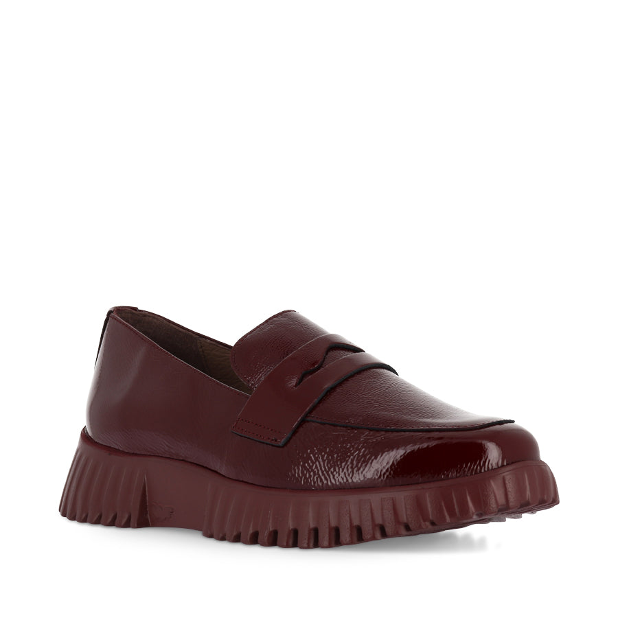 ALLY A-4402 - WINE PATENT LEATHER