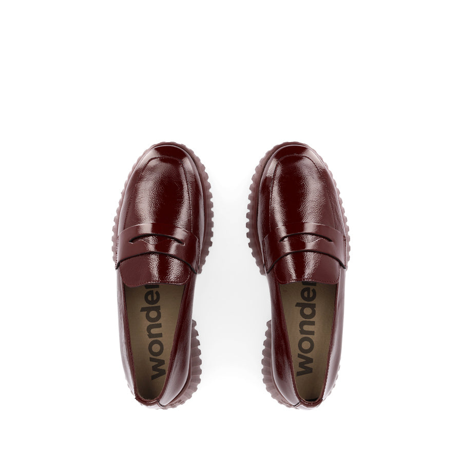 ALLY A-4402 - WINE PATENT LEATHER