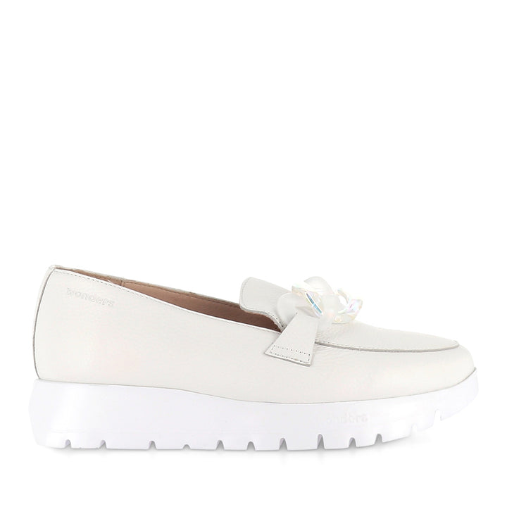 AMIRA A-2444 - OFF WHITE LEATHER