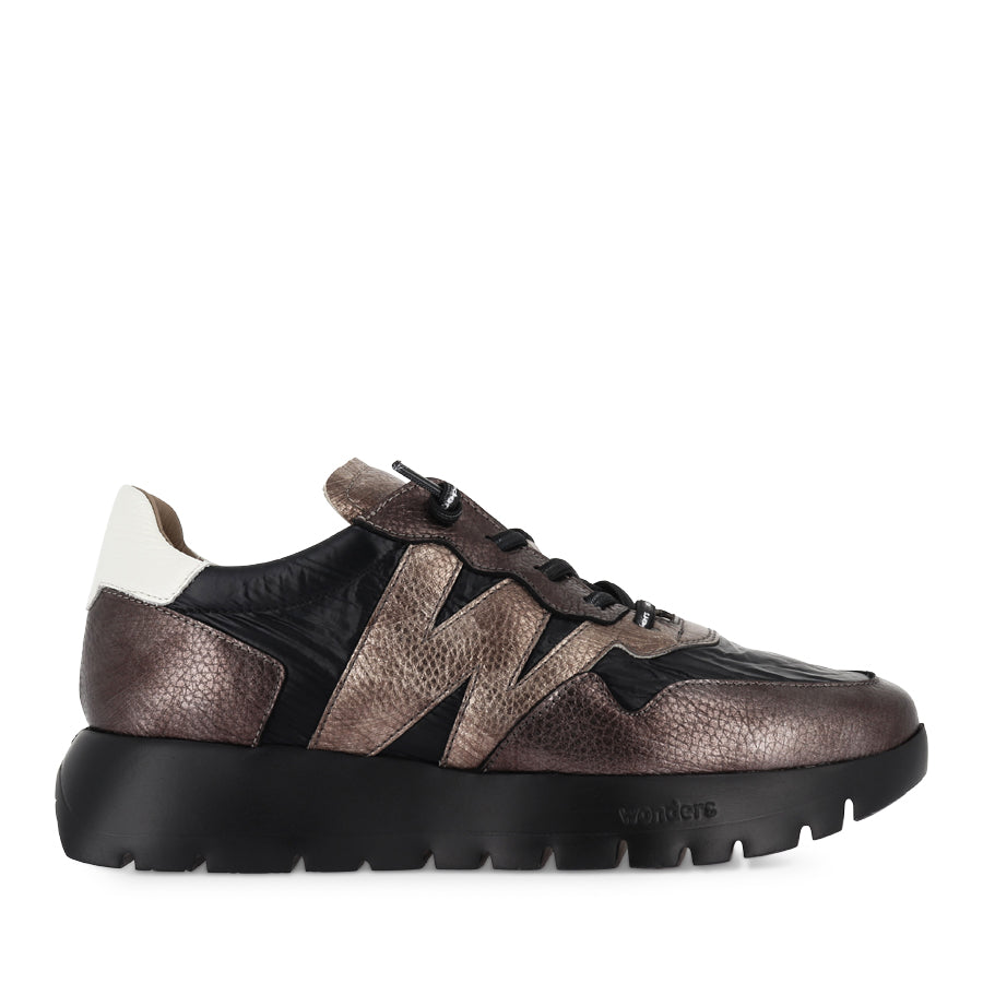 AVELYN A-2491 - BLACK/TAUPE MULTI COMBO