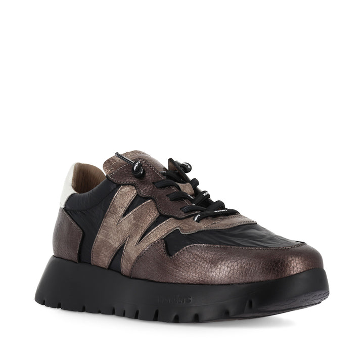 AVELYN A-2491 - BLACK/TAUPE MULTI COMBO