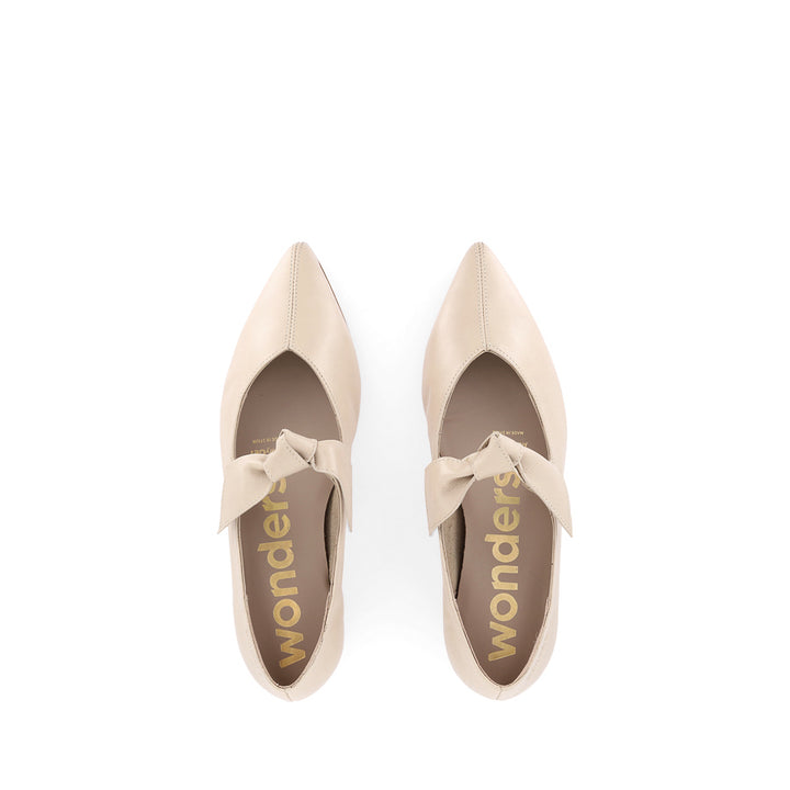 AZALA A-3840 - CREAM LEATHER