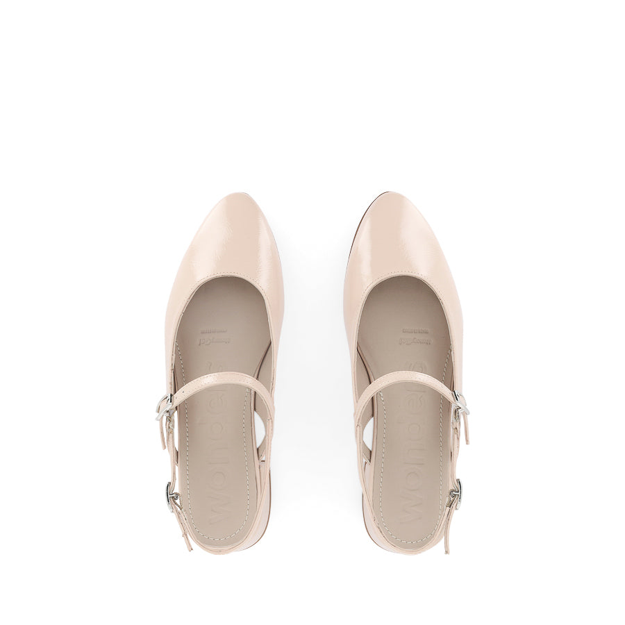 BONNIE B-9703 - NUDE PATENT LEATHER