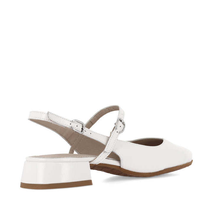 BONNIE B-9703 - OFF WHITE PATENT LEATHER