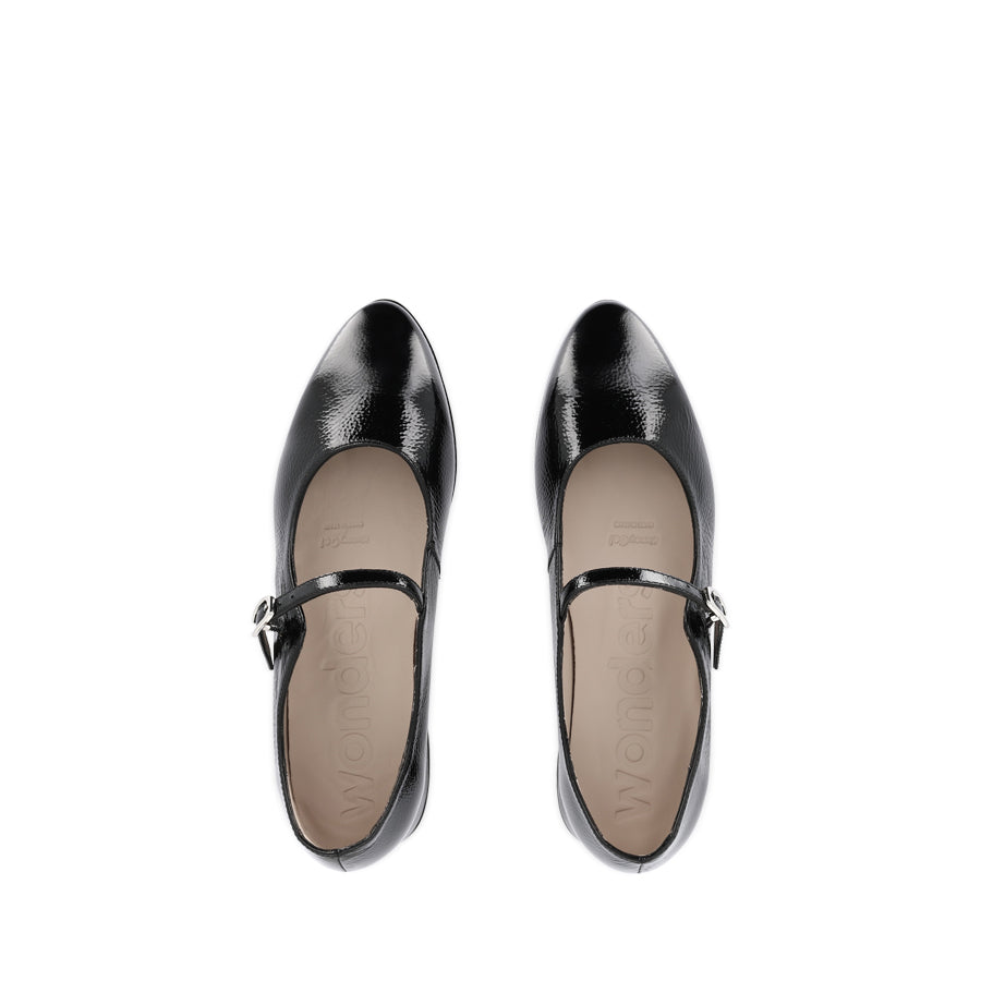 BRINLEY B-9720 - BLACK PATENT LEATHER