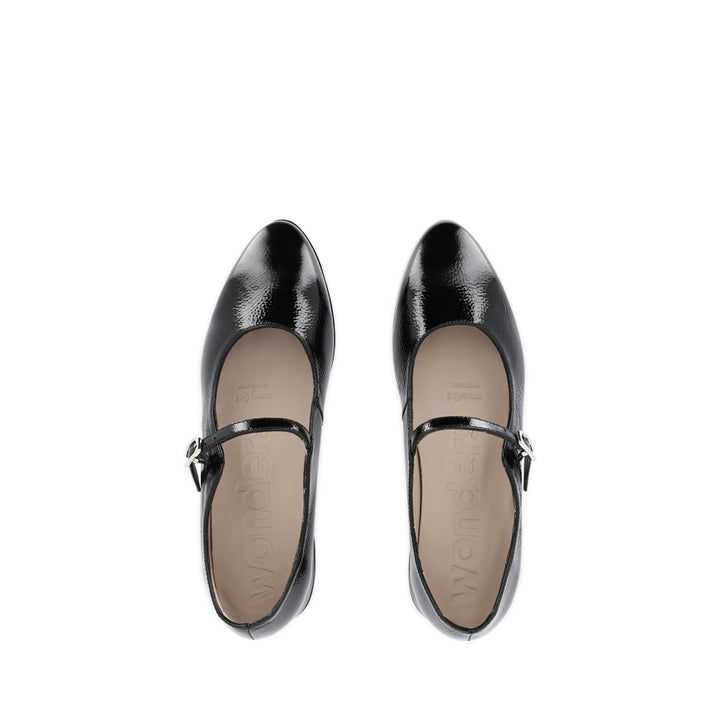BRINLEY B-9720 - BLACK PATENT LEATHER