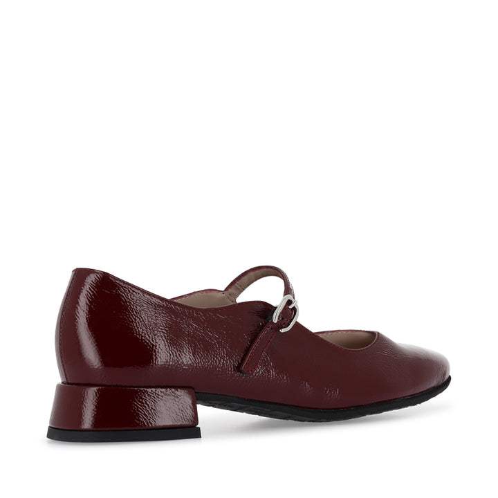 BRINLEY B-9720 - WINE PATENT LEATHER