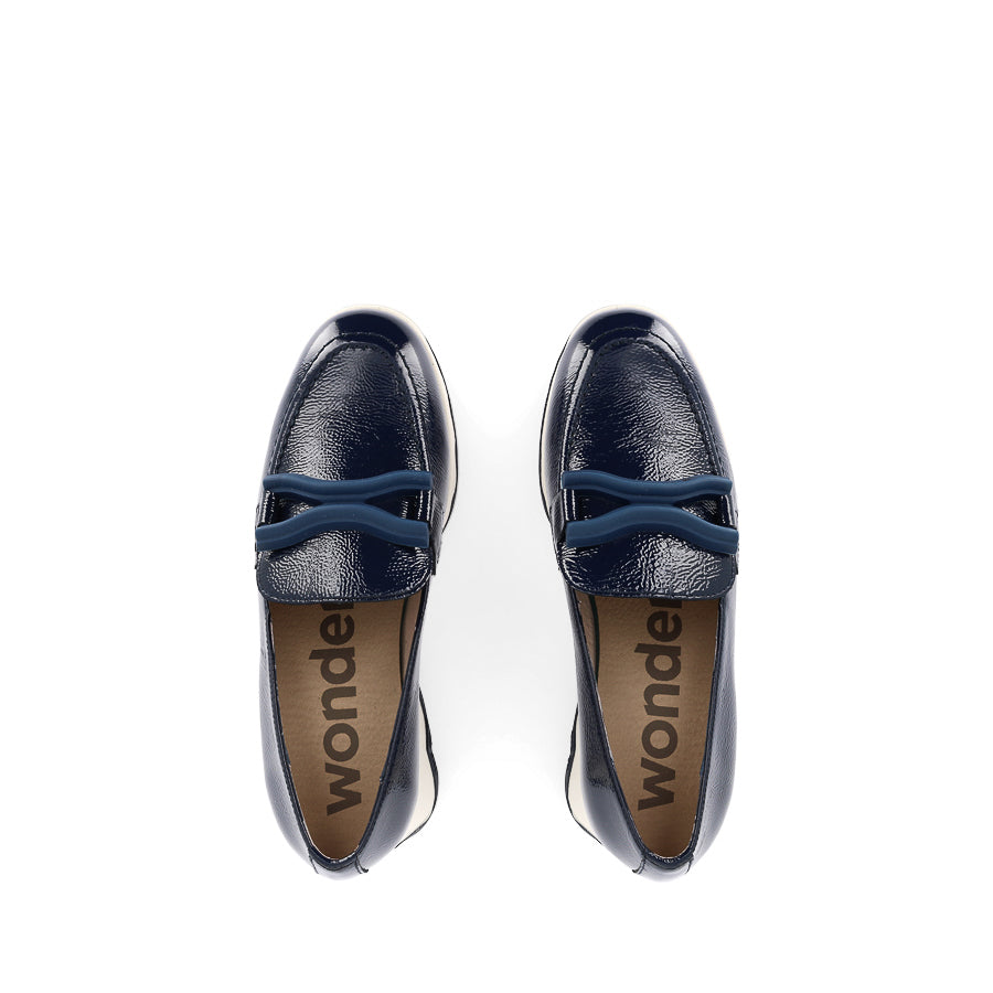 CAMILA C-7620 - BLUE PATENT LEATHER