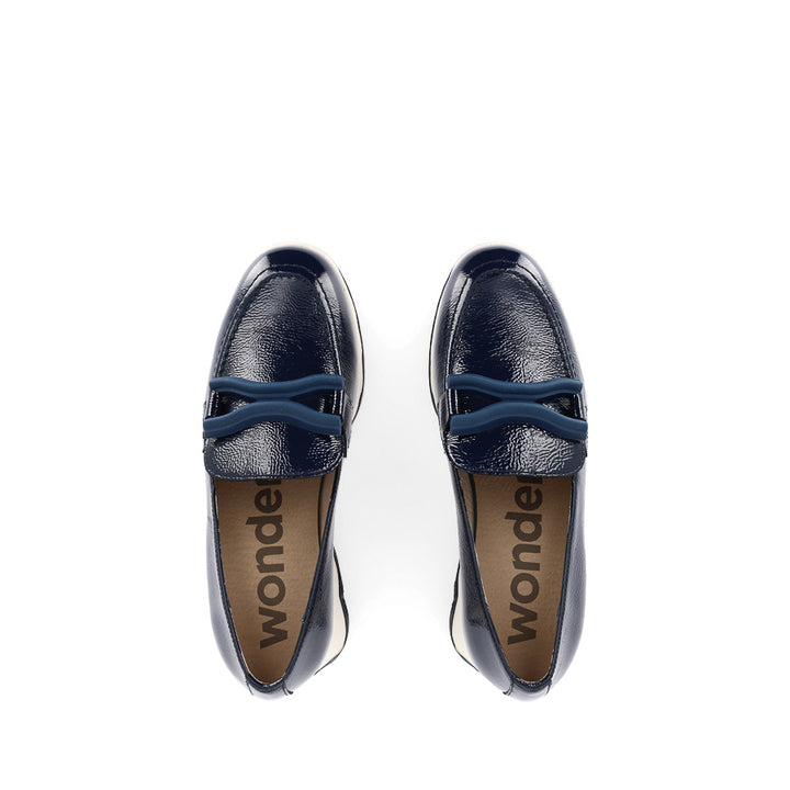 CAMILA C-7620 - BLUE PATENT LEATHER