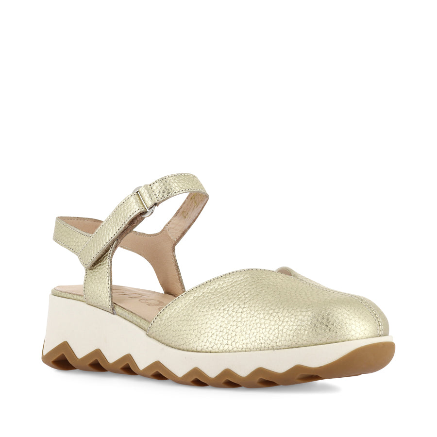 CLAIRE C-7601 - GOLD LEATHER