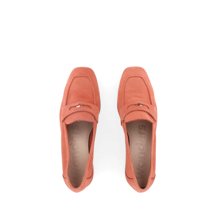 CLARA C-5040 - CORAL NUBUCK