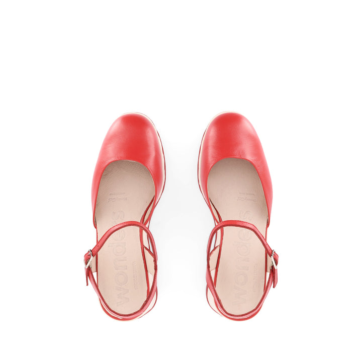 COVE C-7623 - RED LEATHER
