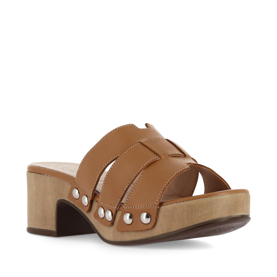 DAHLIA D-8861 - TAN LEATHER