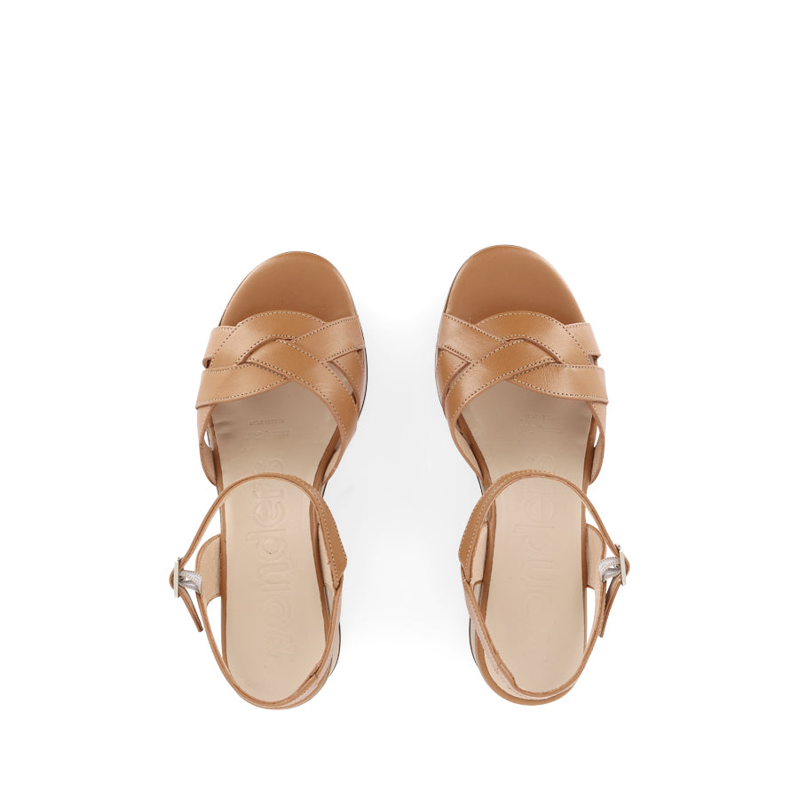 DESSIE D-8860 - TAN LEATHER