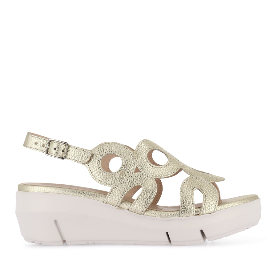 DOLCE D-8282- SOFT GOLD LEATHER