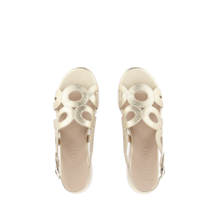 DOLCE D-8282- SOFT GOLD LEATHER