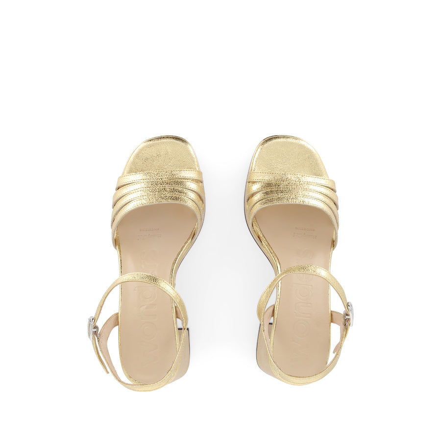 GRETA G-6801 - GOLD LEATHER