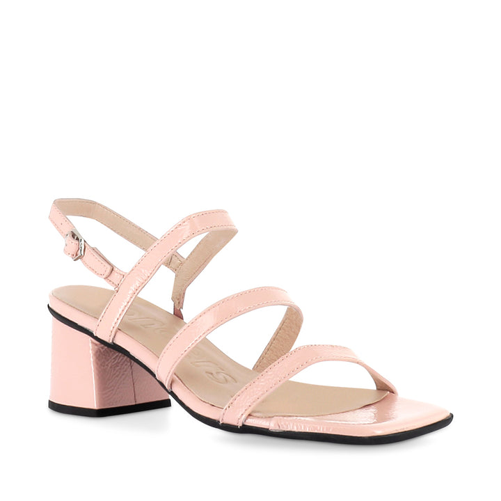 HARLO H-5604 - NUDE PATENT LEATHER