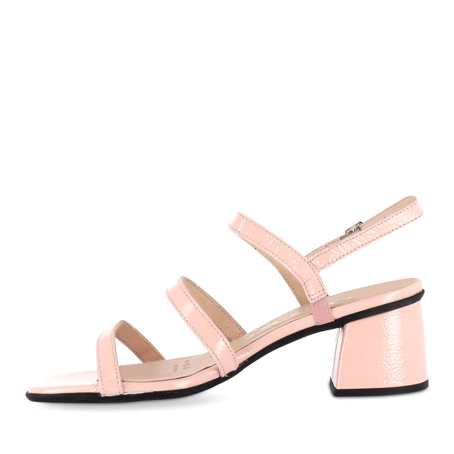 HARLO H-5604 - NUDE PATENT LEATHER