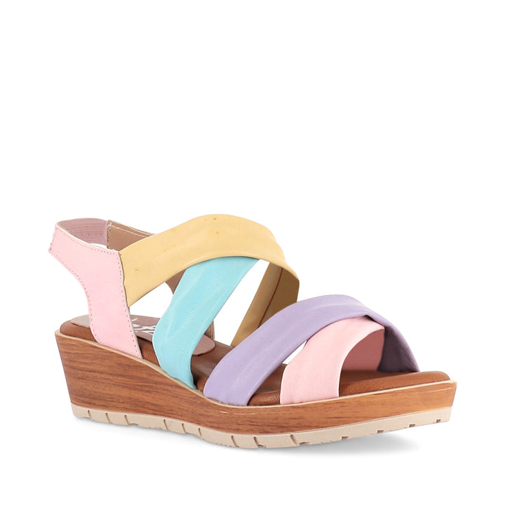 JERRIE - PASTEL MULTI LEATHER