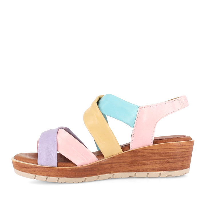 JERRIE - PASTEL MULTI LEATHER