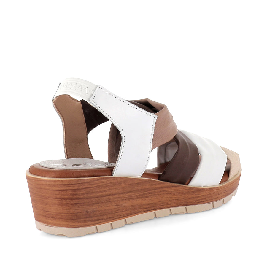 JERRIE - WHITE MULTI LEATHER