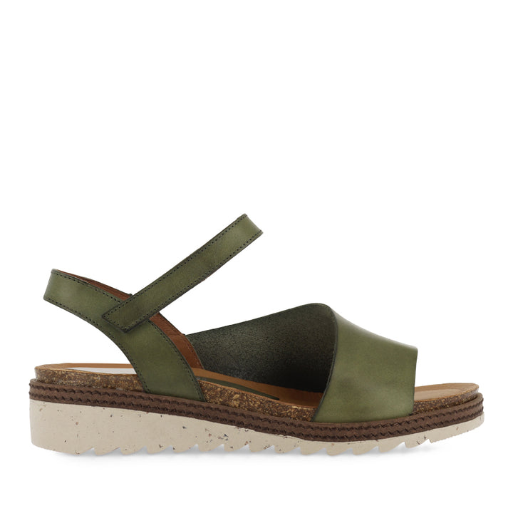 LENA - KHAKI LEATHER