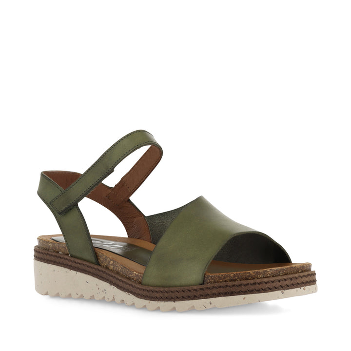 LENA - KHAKI LEATHER