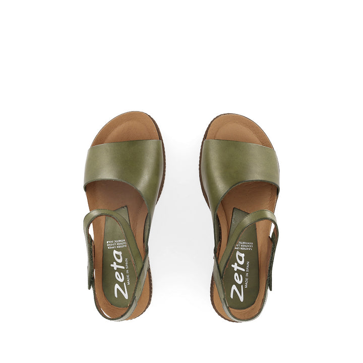LENA - KHAKI LEATHER
