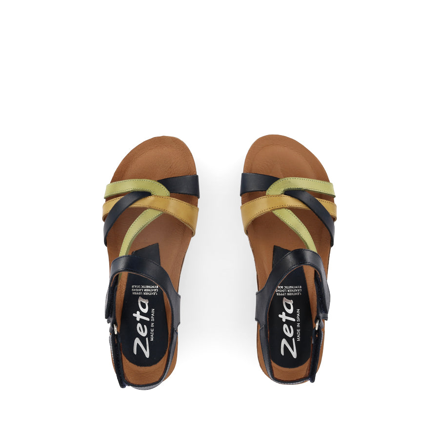 OCEAN - NAVY/ORANGE MULTI