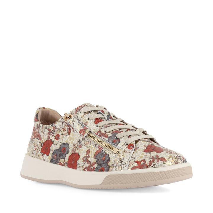 AITO XF - RED FLORAL EMBOSS LEATHER