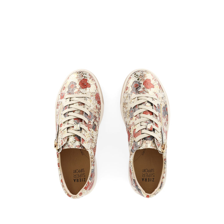 AITO XF - RED FLORAL EMBOSS LEATHER