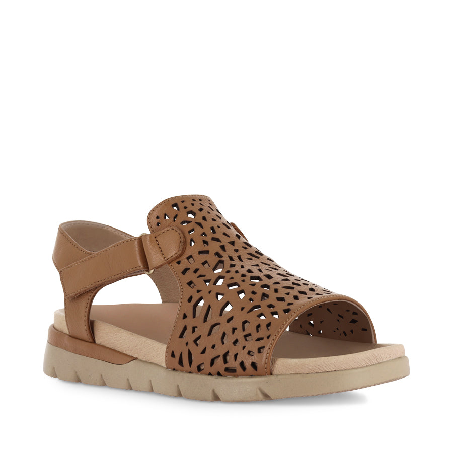 ASCOTCH XW - DARK TAN CAMEL LEATHER