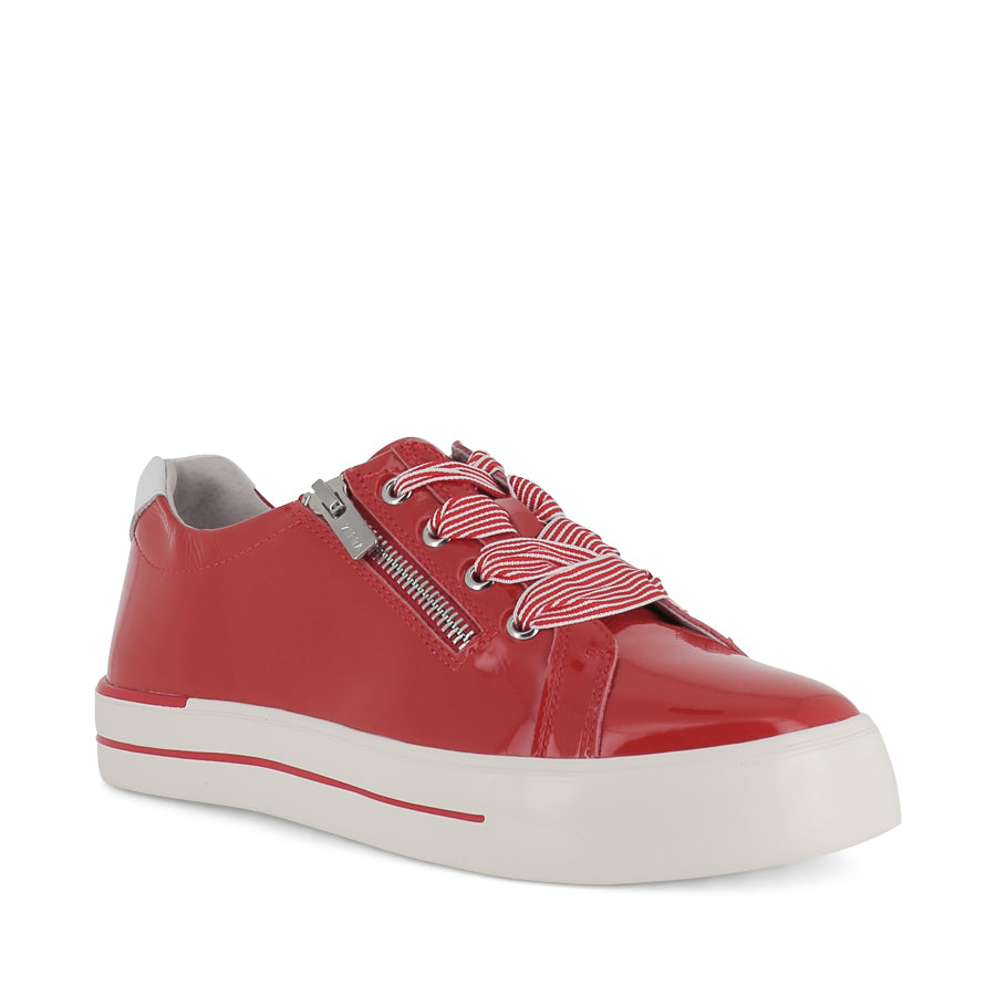 AUDRY W - RED WHITE PATENT LEATHER